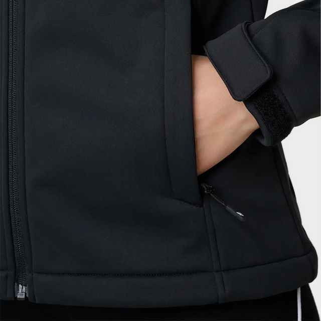 4F sieviešu softshell jaka ar kapuci