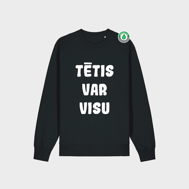 Organiskās kokvilnas Džemperis "Tētis var visu"