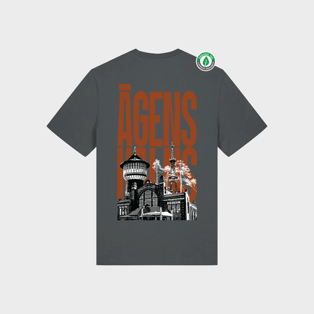 Organiskās kokvilnas T-krekls "Āgenskalns"