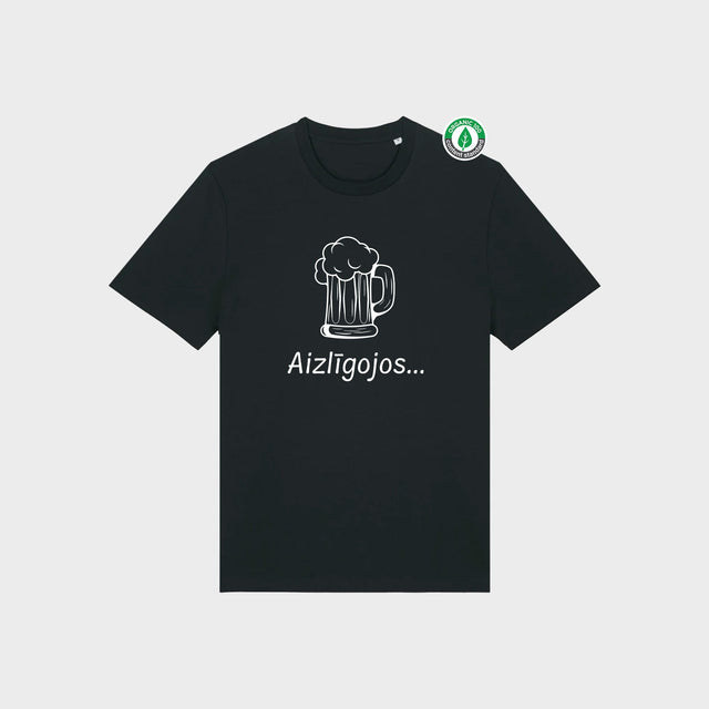 Organiskās kokvilnas T-krekls "Aizlīgojos"