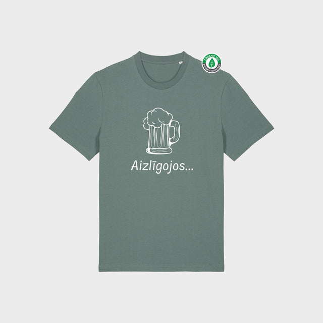 Organiskās kokvilnas T-krekls "Aizlīgojos"
