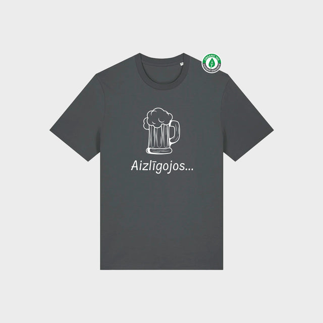 Organiskās kokvilnas T-krekls "Aizlīgojos"