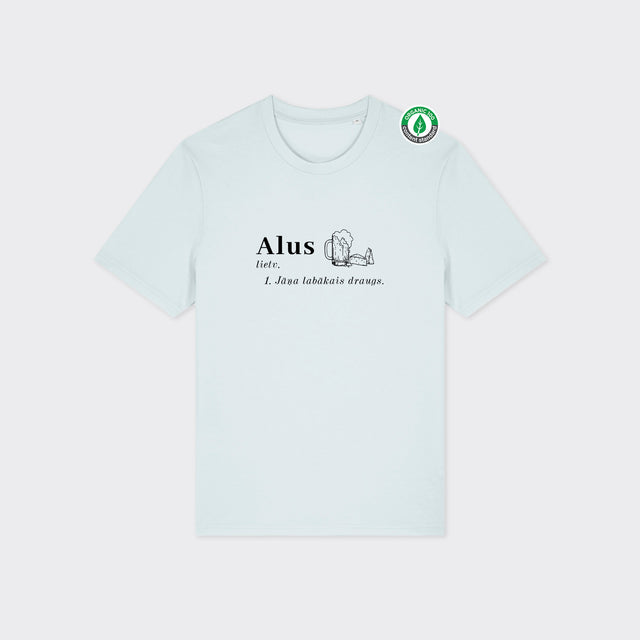 Organiskās kokvilnas T-krekls "Alus (lietv.) - Jāņa draugs"