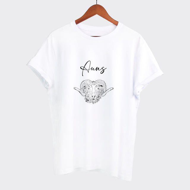 Unisex zodiaka krekliņš "AUNS"