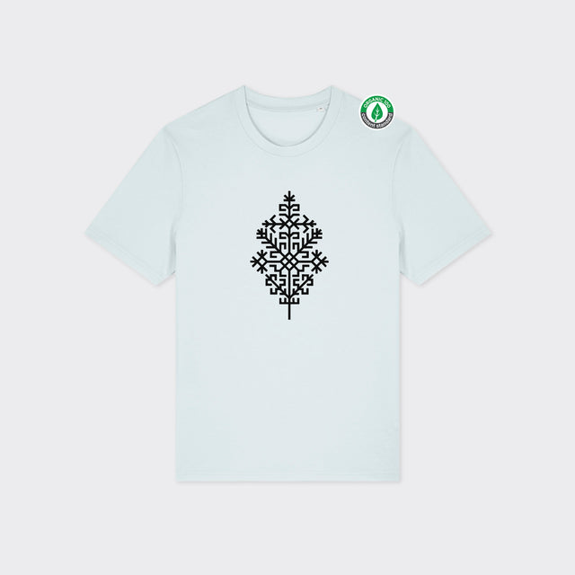 Organiskās kovilnas T-krekls "Austras Koks"