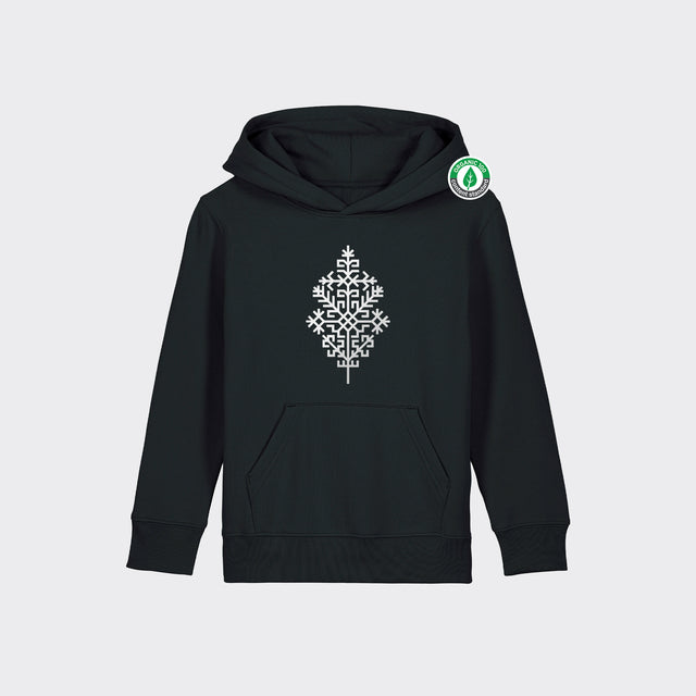 Organiskās kokvilnas bērnu hūdijs "Austras koks"