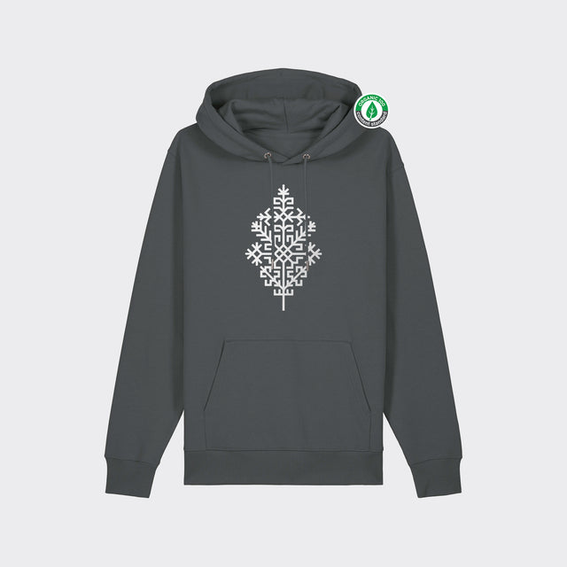 Organiskās kokvilnas hūdijs "Austras koks"