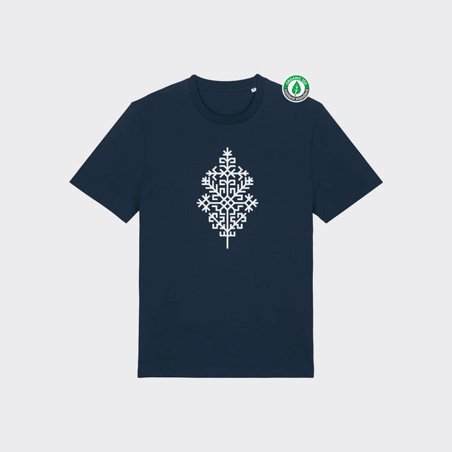 Organiskās kovilnas T-krekls "Austras Koks"