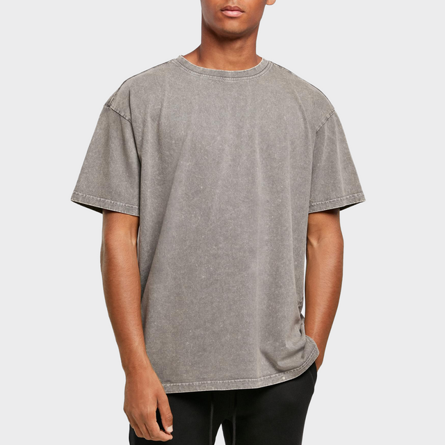 Vīriešu T-krekls Acid Washed Heavy Oversize Tee BY189