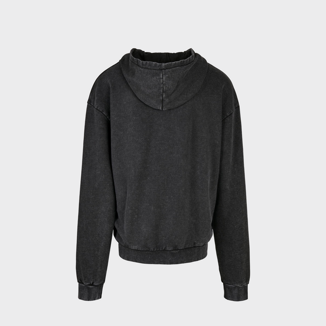 Vīriešu Hūdijs Acid Washed Oversized BY191