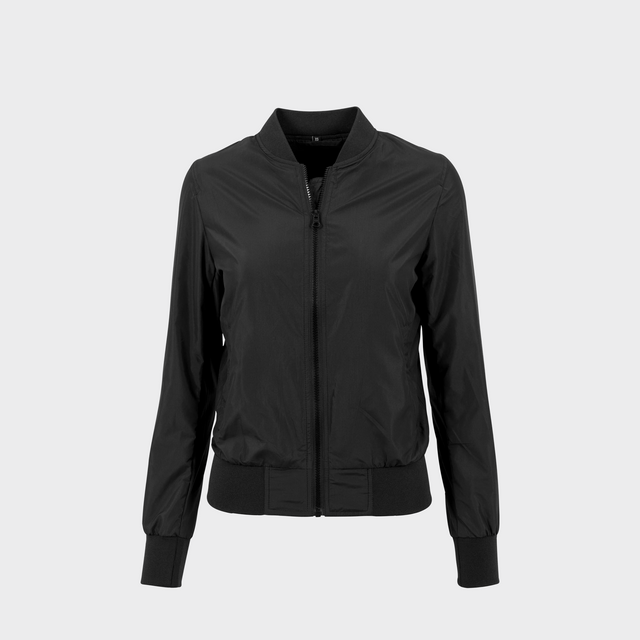 Sieviešu Jaka Nylon Bomber Jacket BY044