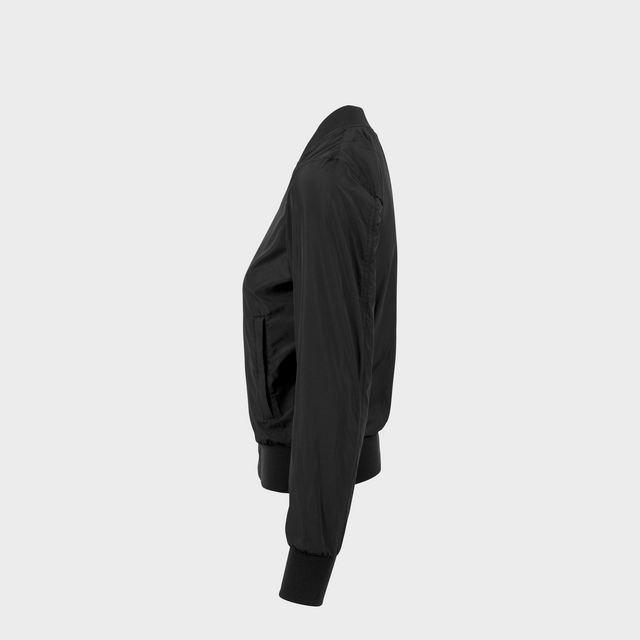 Sieviešu Jaka Nylon Bomber Jacket BY044