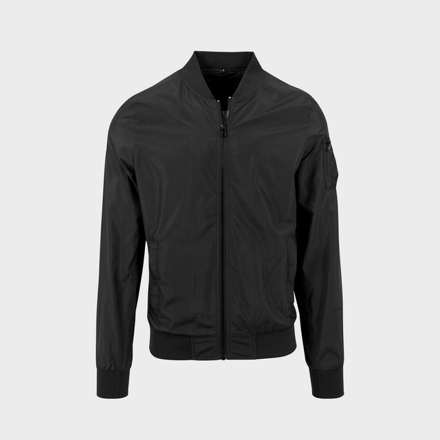 Vīriešu Jaka Nylon Bomber Jacket BY045