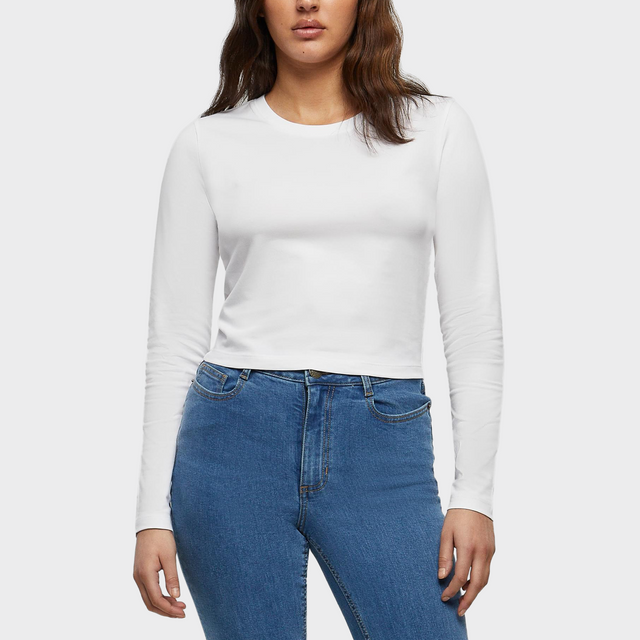 Sieviešu Krekls Short Longsleeve BY261