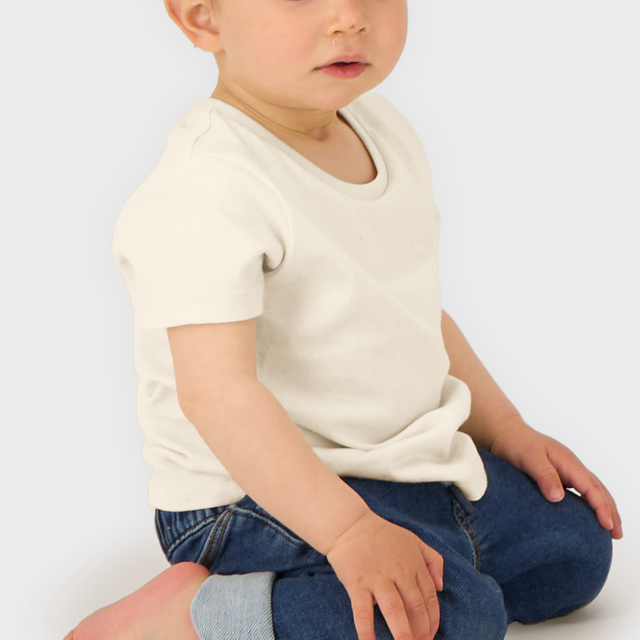 Organiskās kokvilnas mazuļu T-Krekls Baby Creator