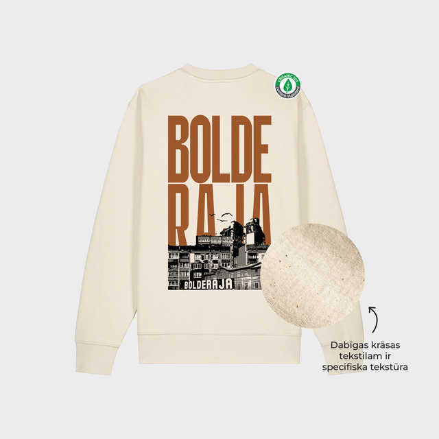 Organiskās kokvilnas džemperis "Bolderāja"