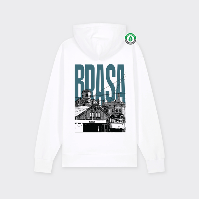 Organiskās kokvilnas hūdijs "Brasa"