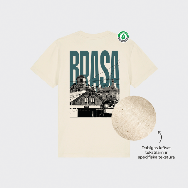 Organiskās kokvilnas bērnu T-krekls "Brasa"
