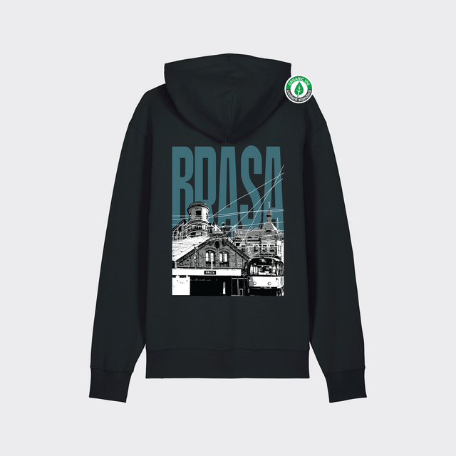 Organiskās kokvilnas hūdijs "Brasa"