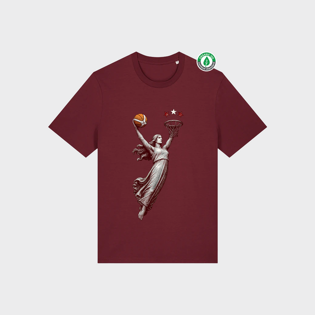 Organiskās kokvilnas T-krekls "Brīvības metiens"