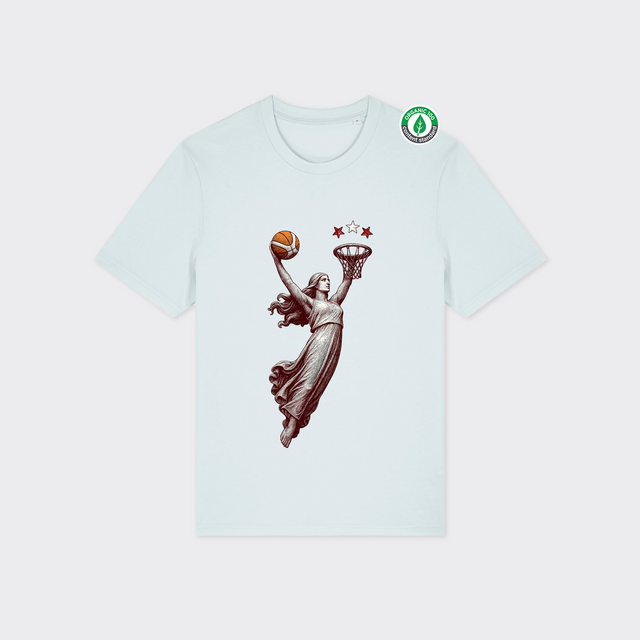 Organiskās kokvilnas T-krekls "Brīvības metiens"