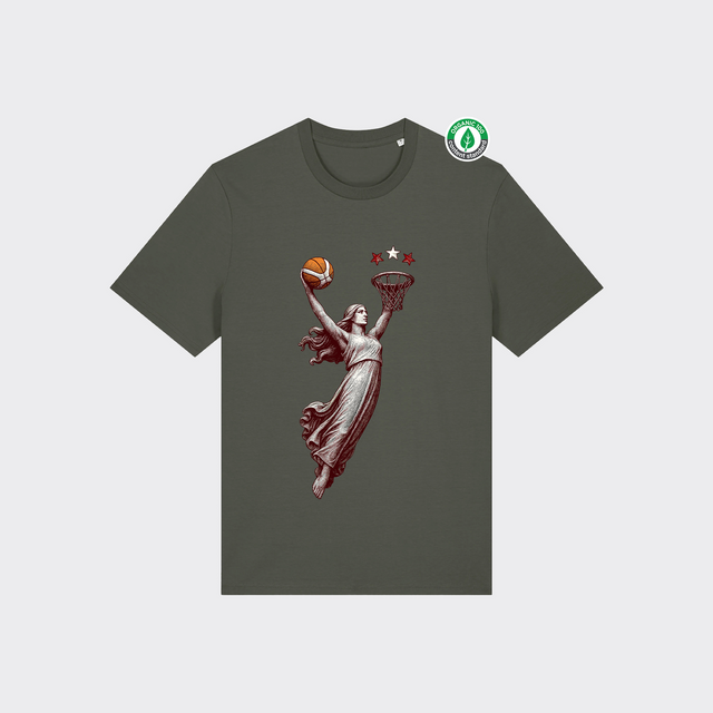 Organiskās kokvilnas T-krekls "Brīvības metiens"