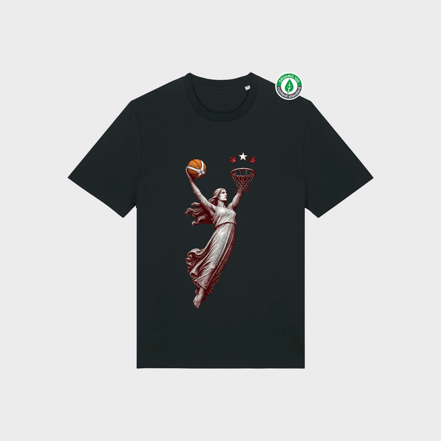 Organiskās kokvilnas T-krekls "Brīvības metiens"