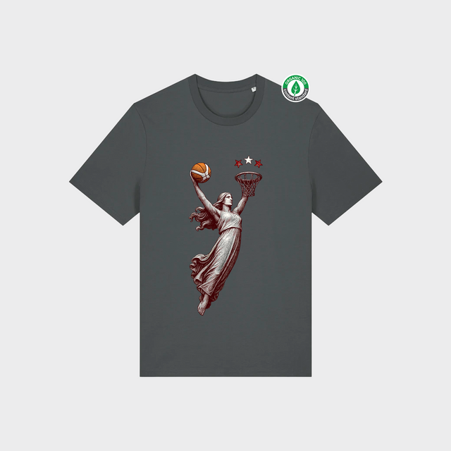 Organiskās kokvilnas T-krekls "Brīvības metiens"