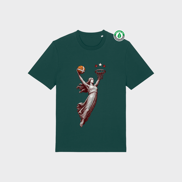 Organiskās kokvilnas T-krekls "Brīvības metiens"