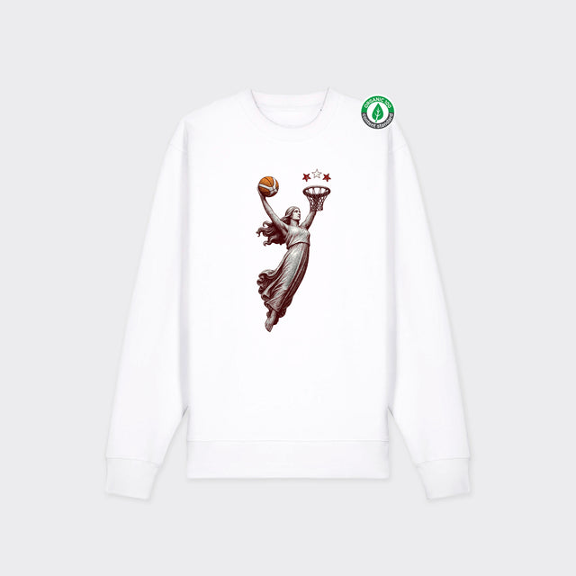 Organiskās kokvilnas džemperis "Brīvības metiens"