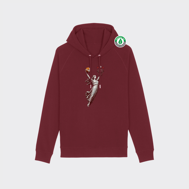 Organiskās kokvilnas hūdijs "Brīvības metiens"