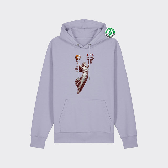 Organiskās kokvilnas hūdijs "Brīvības metiens"