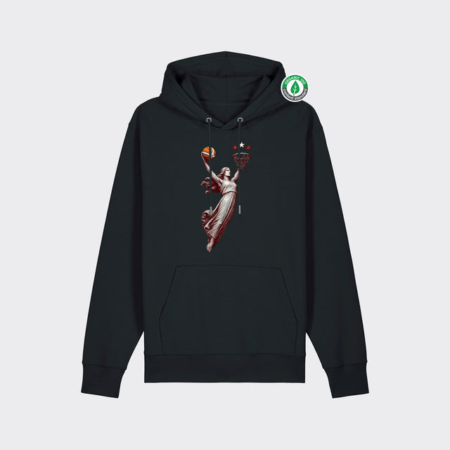 Organiskās kokvilnas hūdijs "Brīvības metiens"