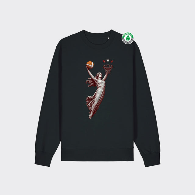 Organiskās kokvilnas džemperis "Brīvības metiens"