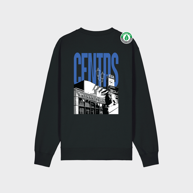 Organiskās kokvilnas džemperis "Centrs"