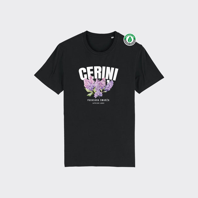 Organiskās kokvilnas T-krekls "Ceriņi"