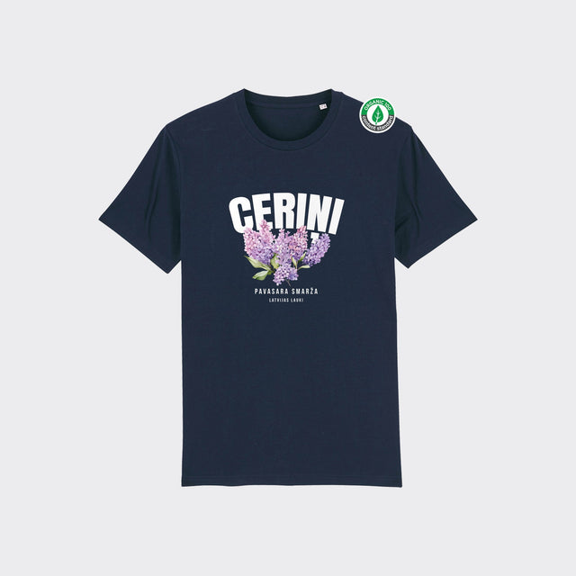 Organiskās kokvilnas T-krekls "Ceriņi"