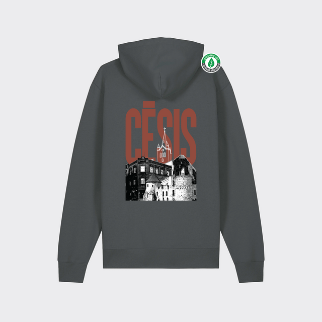 Organiskās kokvilnas hūdijs "Cēsis"