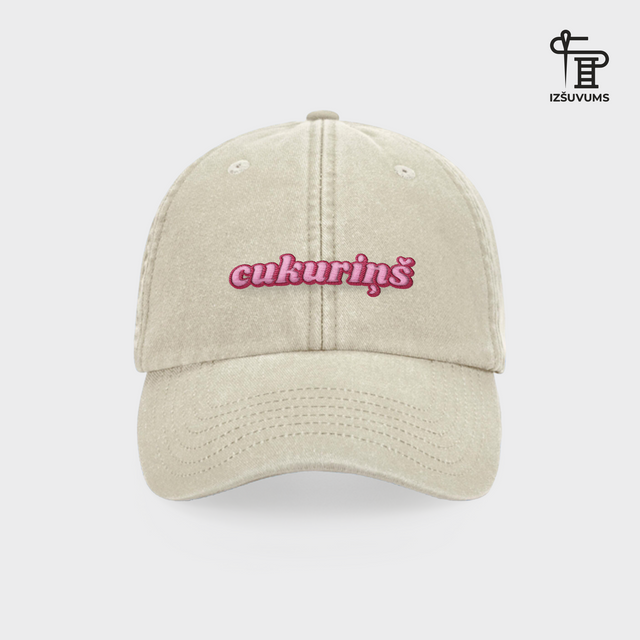 Izšūta cepure "Cukuriņš"