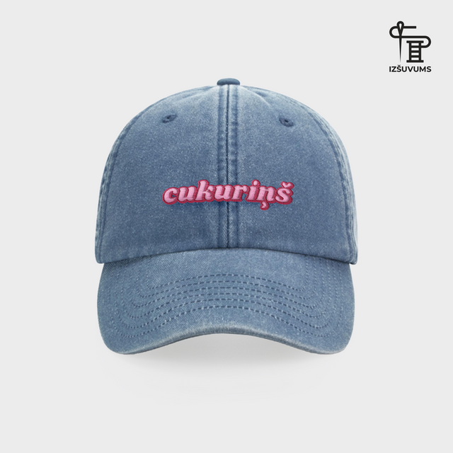 Izšūta cepure "Cukuriņš"