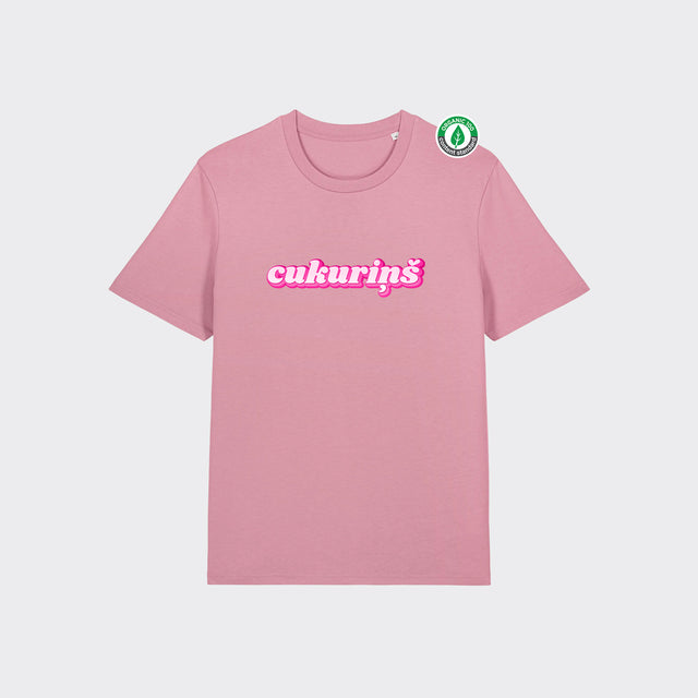 Organiskās kokvilnas T-krekls "Cukuriņš"