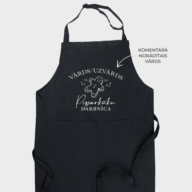 Personalizējams Priekšauts "Piparkūku darbnīca"