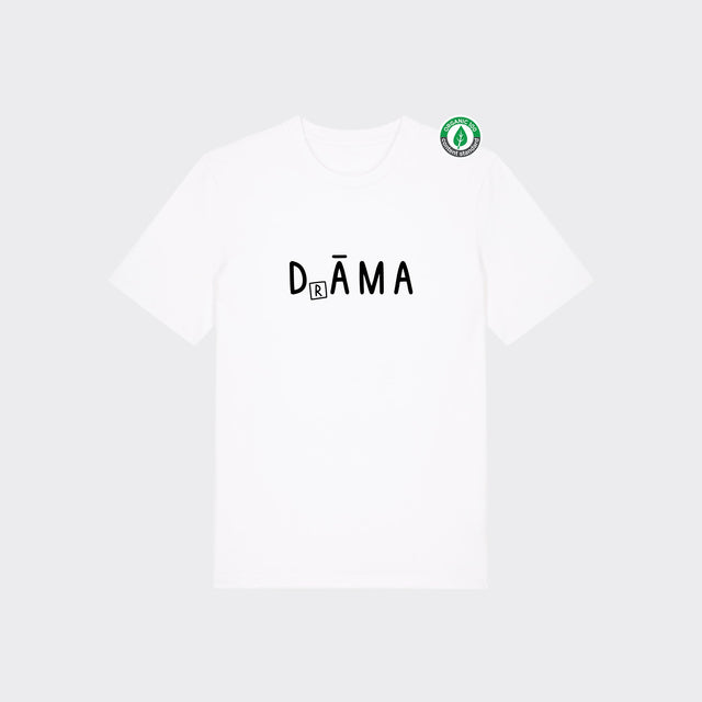 Organiskās kokvilnas T-krekls "D(R)ĀMA"