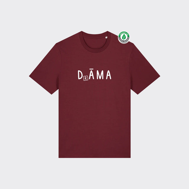Organiskās kokvilnas T-krekls "D(R)ĀMA"