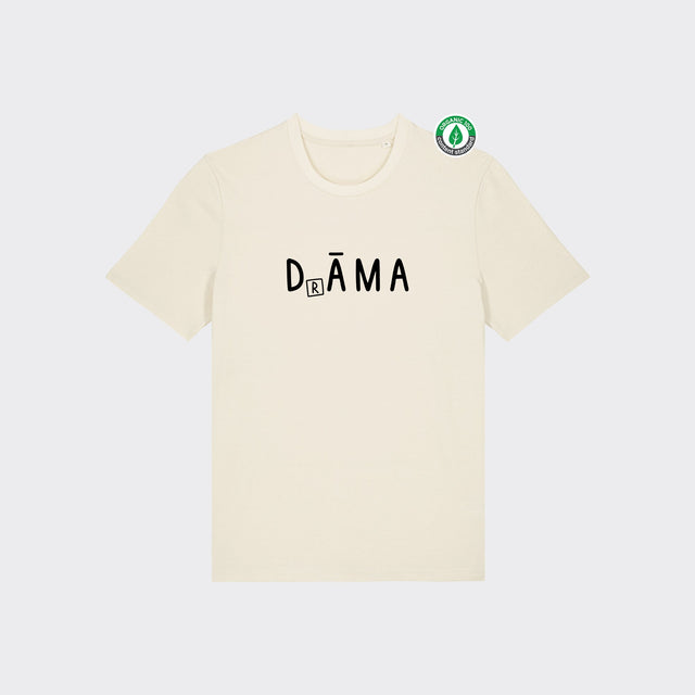 Organiskās kokvilnas T-krekls "D(R)ĀMA"