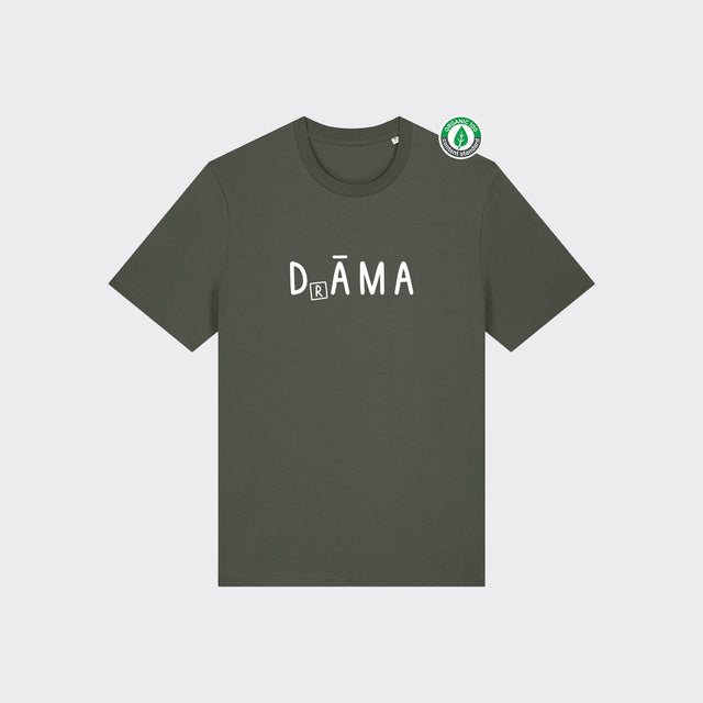 Organiskās kokvilnas T-krekls "D(R)ĀMA"