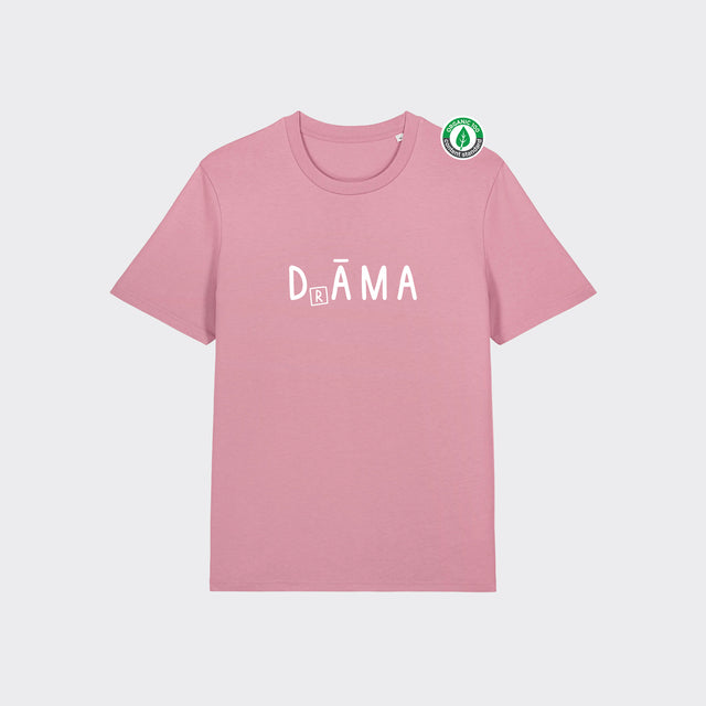 Organiskās kokvilnas T-krekls "D(R)ĀMA"