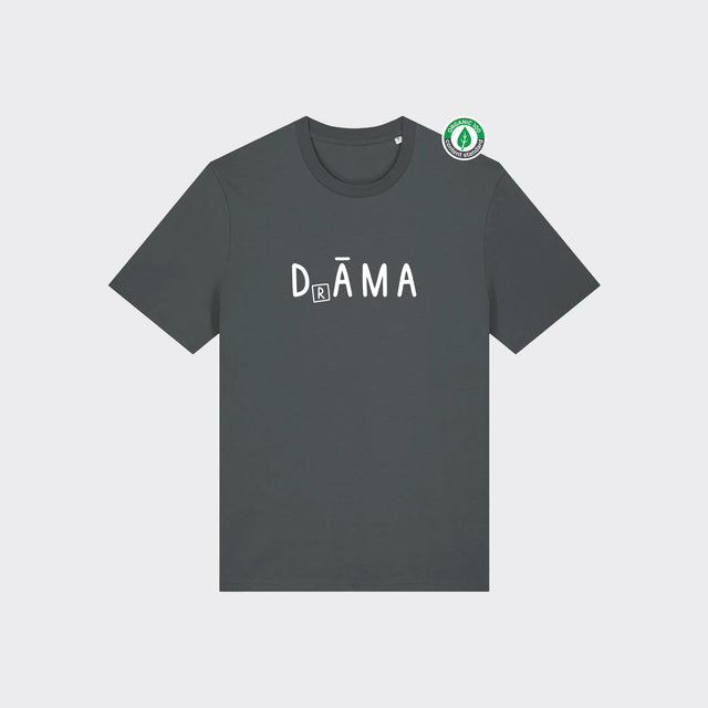 Organiskās kokvilnas T-krekls "D(R)ĀMA"