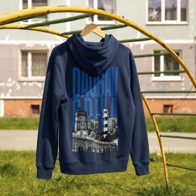 Organiskās kokvilnas hūdijs "Daugavgrīva"