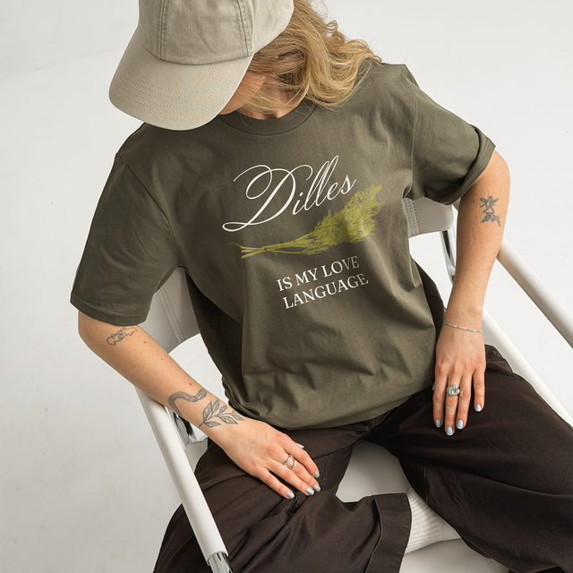 Organiskās kokvilnas T-krekls "Dilles"